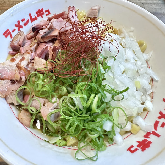 京都のすヽめ 23   ”鷄油まぜそば”