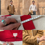 WAREHOUSEのスウェット× REMI RELIEFのランチジャケット