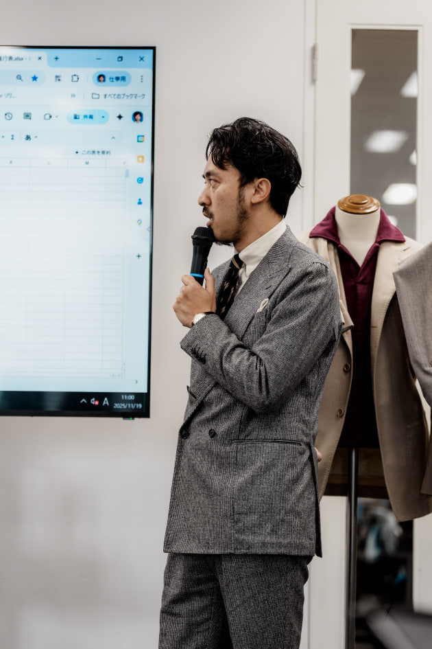 Brilla per il gusto＞2026年春夏ラインナップ説明会＜Jacket & Suits