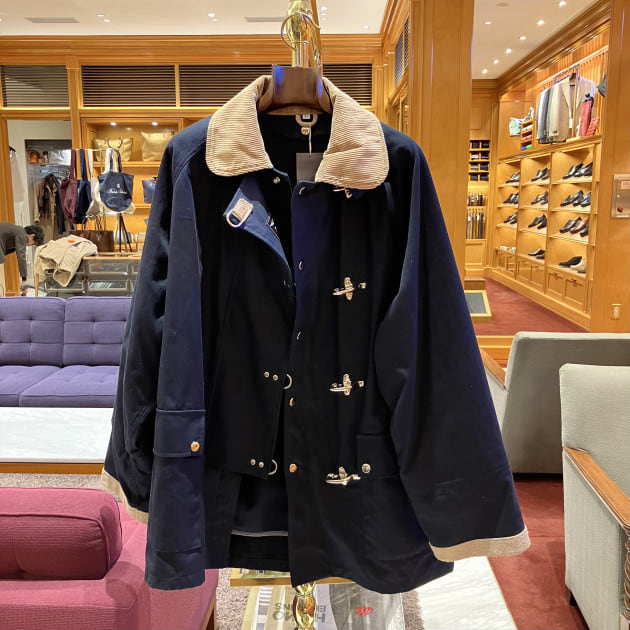 VAPORIZE BEAMS ネイビー　ファイヤーマンコート M ファイヤーマンコート｜ビームス 銀座｜BEAMS