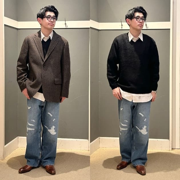 B:MING by BEAMS】ツイードジャケットの着こなし解説｜ビーミング