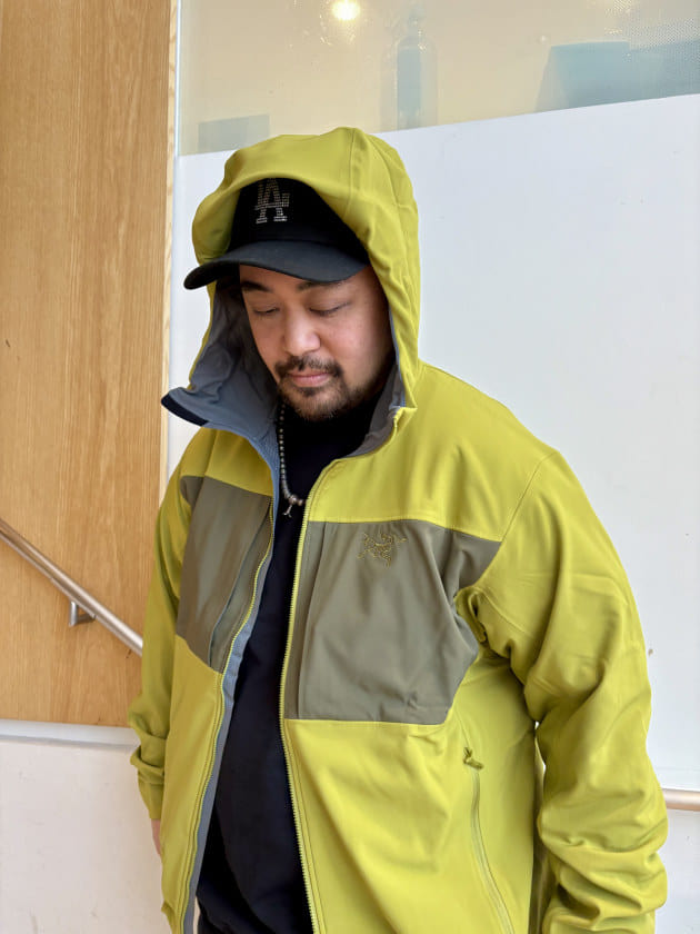 大理石模様 ナイロンジャケット　beams ケンタウロス健太着用（希少） ARC'TERYX編』ストリート好き野口の【ノグットスタイル】1593