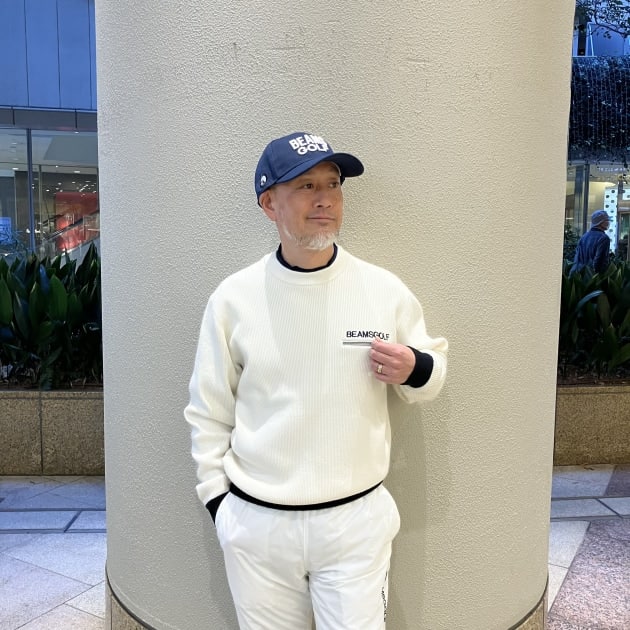 ☆真冬のホワイトコーデ☆｜ビームス ゴルフ なんばパークス店｜BEAMS
