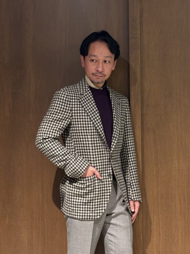 Sartoria amato ウールリネンシルク　ジャケット Sartoria amato ウールリネンシルク ジャケット 【公式通販】