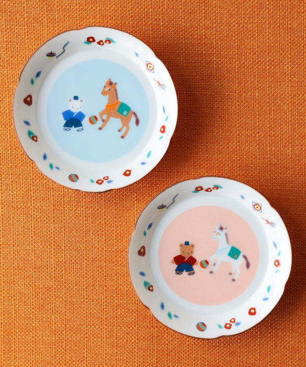 familiar / ファミリア 小皿セット 干支「午」 小皿セット〈BEAMS