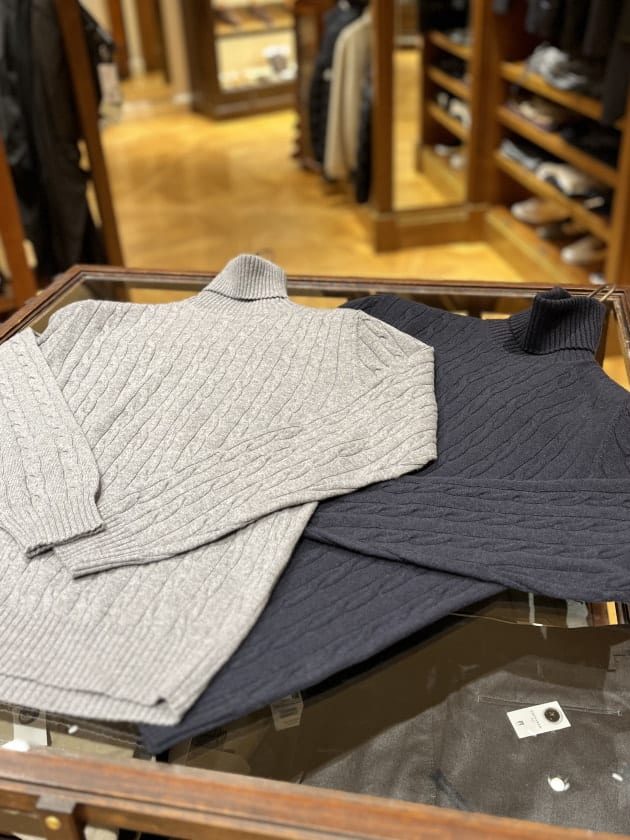 ケーブルニットでお気楽に。〈FILIPPO DE LAURENTIIS〉｜ビームス