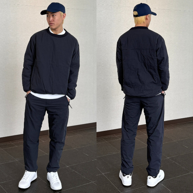 BEAMS GOLF ビームスゴルフ　防寒防風トップス B.G.THREE】冬アイテムで作る“シンプル＆機能的”スタイル｜ビームス