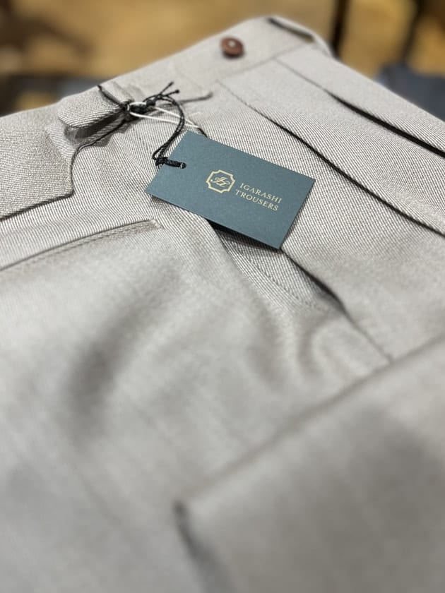 質実剛健。〈IGARASHI TROUSERS〉