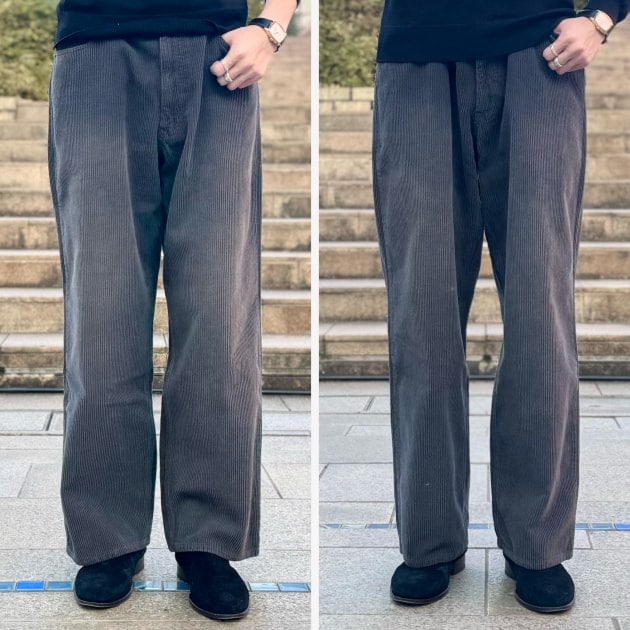 本当のヴィンテージのような太畝コーデュロイパンツ。｜ビーミング