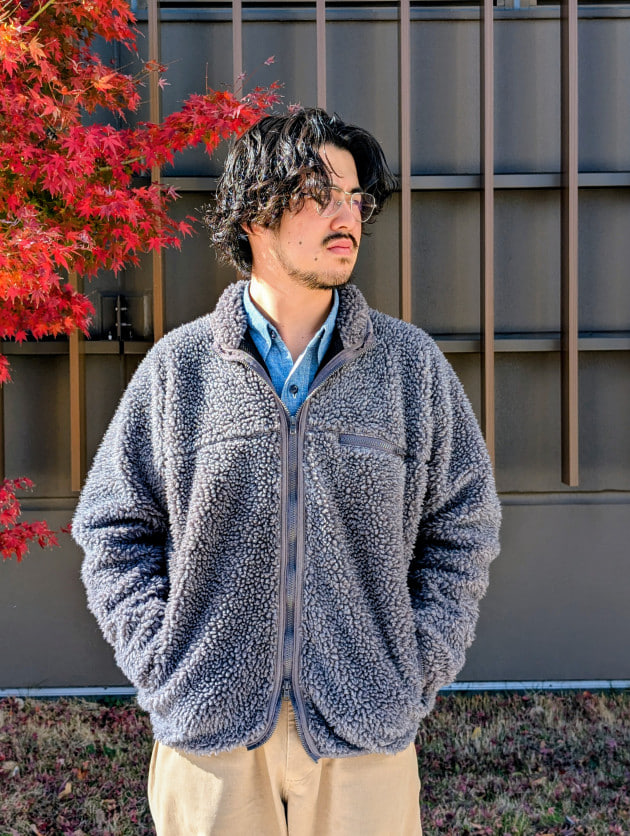 REMI RELIEF】より雰囲気抜群のボアフリースジャケットが入荷です