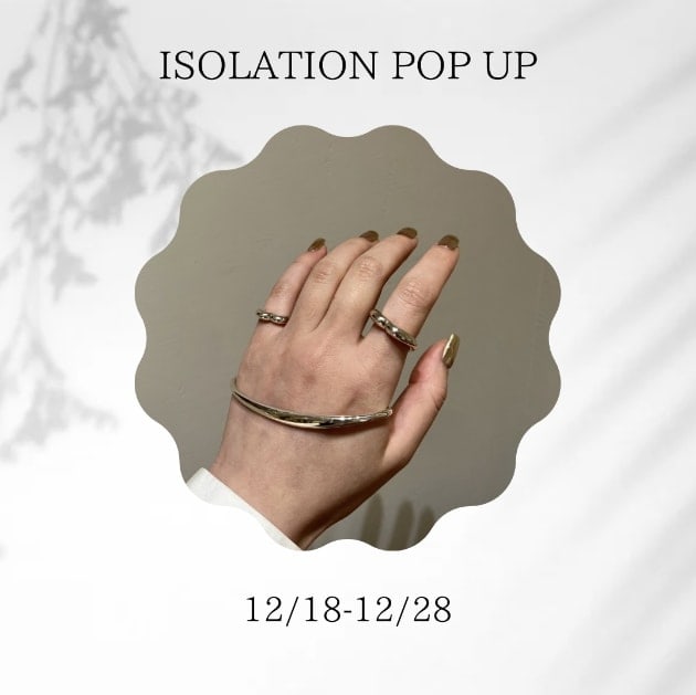 ご褒美ジュエリー〈ISOLATION〉イベントのお知らせ①