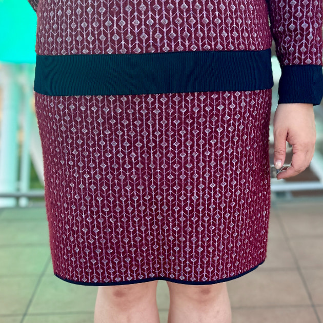 BEAMS GOLF ダイヤモンドパターン セーター 、スカートのセット 43260169353_C_1.jpg