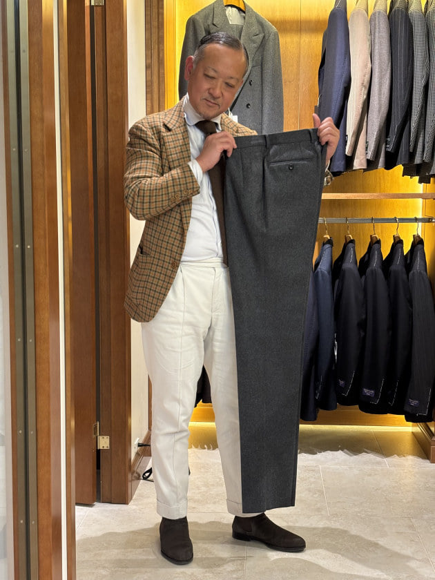 BEAMS F＞DOUBLE BREASTED FLANNEL SUITS｜BEAMS F（ビームスF）｜BEAMS