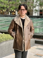 〈EMMETI〉軽くてしなやかなで着用感にも優れたムートンコートAVON