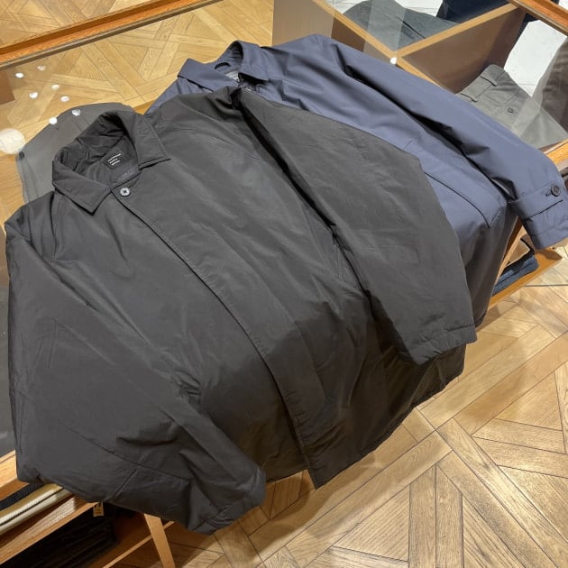 ダウンコートでしっかり防寒