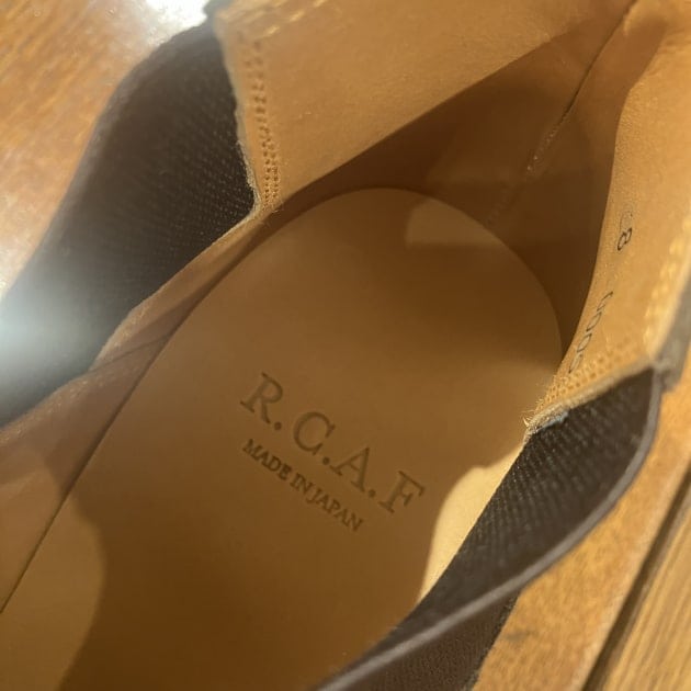 ＜R.C.A.F＞ショート サイドゴアブーツ