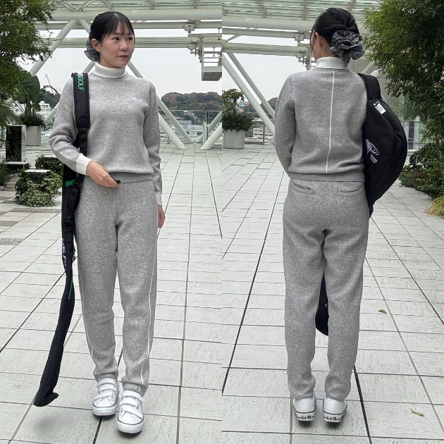 【BEAMS GOLF】大人の余裕ある冬ゴルフコーデ