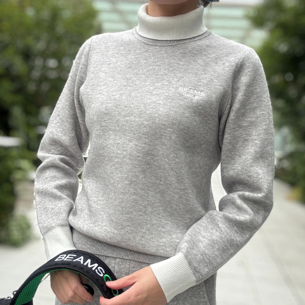 冬ゴルフ！！BEAMS GOLF Mサイズ 切替ニット 冬ゴルフ！！BEAMS GOLF Mサイズ 切替ニット BEAMS GOLF（ビームス