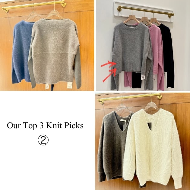 【Demi-Luxe BEAMS】大人世代におすすめ「冬の主役ニット」3選！② 7ゲージ ウール プルオーバー編