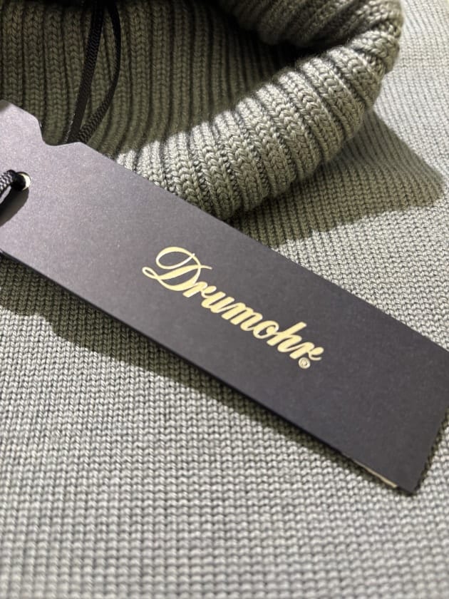 ＜DRUMOHR＞8GAUGE TURTLE-NECK