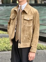 〈FOULON〉春を待たずに今からでもすぐに着て頂きたい新ブランドのスエードブルゾンBRERA！