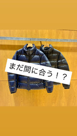 まだ間に合います！オススメダウンのご紹介