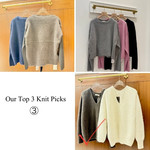 【Demi-Luxe BEAMS】大人世代におすすめ「冬の主役ニット」3選！③フォックスウール ニット