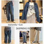 ⭐︎【〈maturely〉26SS】〈Lee〉別注を履き比べ⭐︎