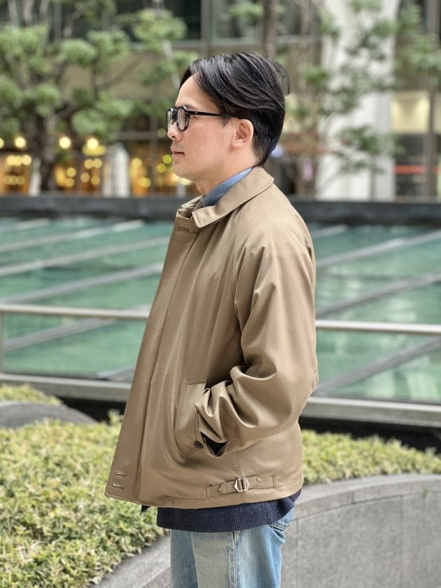 ビームスF ハリントンジャケット BEAMS F（ビームスF）ウール ハリントンジャケット（ブルゾン ブルゾン