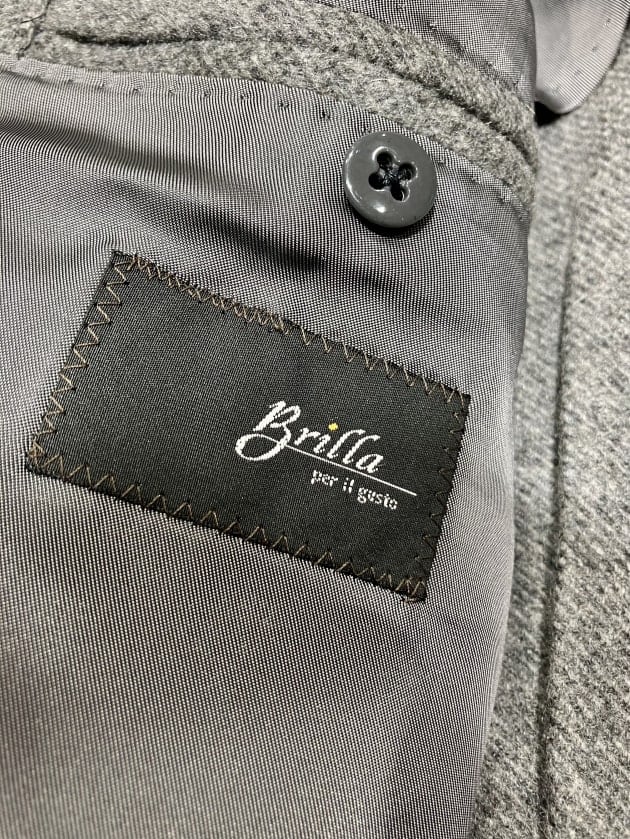 Brilla per il gusto〉極少在庫の極上なオリジナルのダブルブレスト