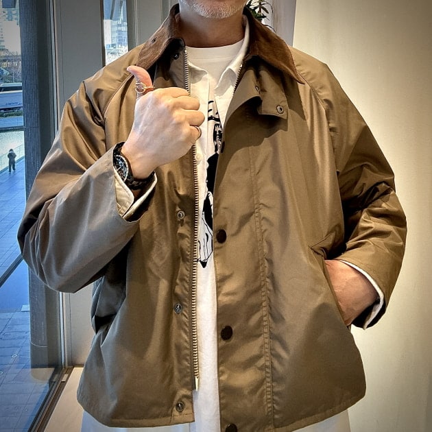 新作【Barbour】4連発の3番手に控えるは。