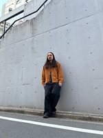 〈BEAMS〉スエードジップブルゾン