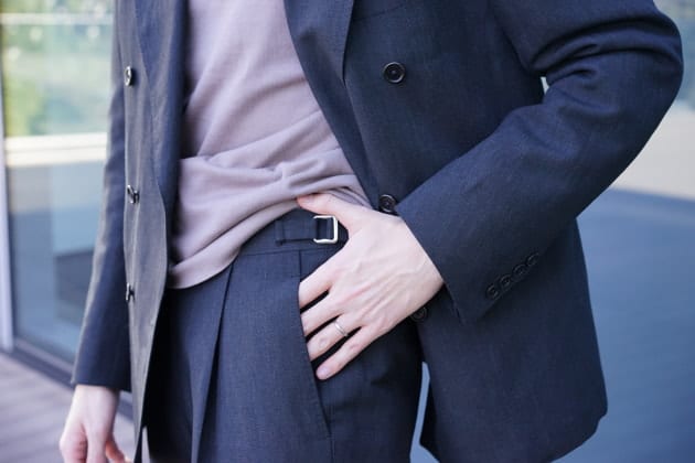 ビスポーク品　ビジネススーツ caccioppoli ビームスエフ Bespoke Suit(オーダースーツ) ブラウンスリーピース Caccioppoli