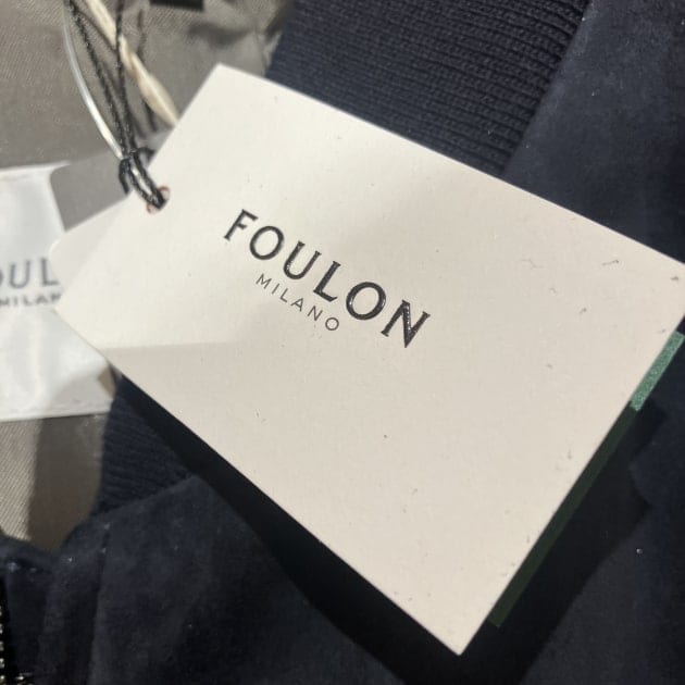 【NEW ARRIVAL】＜FOULON MILANO＞BOMBER スエード ジャケット