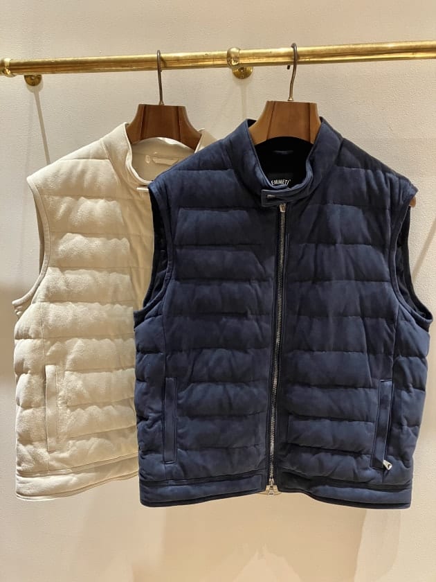 EMMETI ビームス別注 ダウンベスト ムートン サイズ48 楽天市場】【size46,48】EMMETI【エンメティ】ダウンベスト CLIFF SP