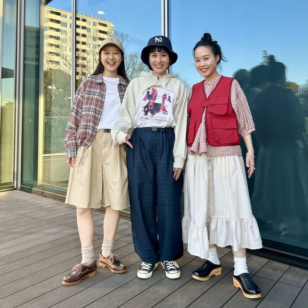 26春夏〈Gramicci〉別注三姉妹♡