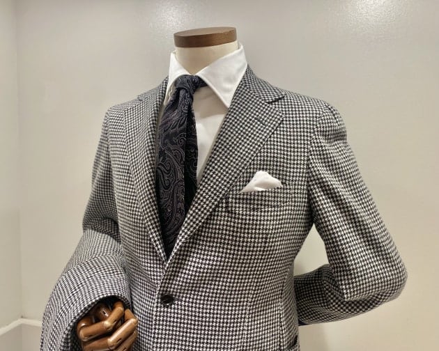 フランネルセットアップを着るなら今です。