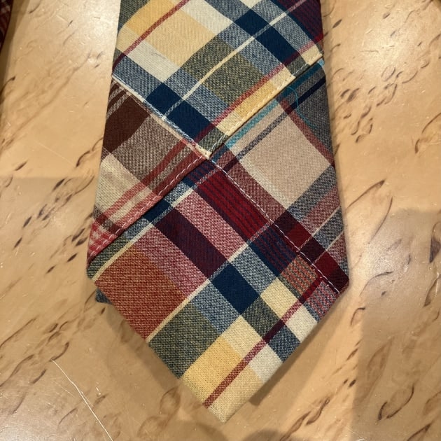 【新品】 BEAMS別注 JOHN COMFORTパッチワークマドラスネクタイ JOHN COMFORT MADRAS｜ビームス 銀座｜BEAMS