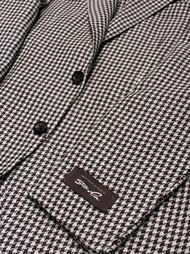 26SS〈Brilla per il gusto〉ハウンドトゥースチェック　ジャケット