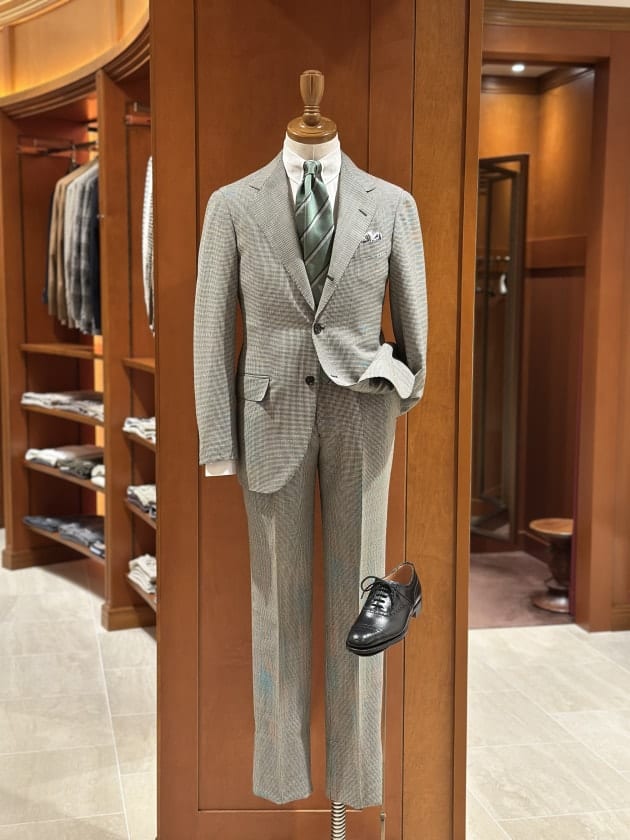 2026年春夏＜BEAMS F＞ハウンドトゥーススーツスタイル｜ビームス