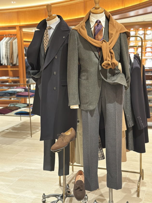 Brilla per il gusto＞ダークグリーンスーツスタイル｜ビームス 六本木