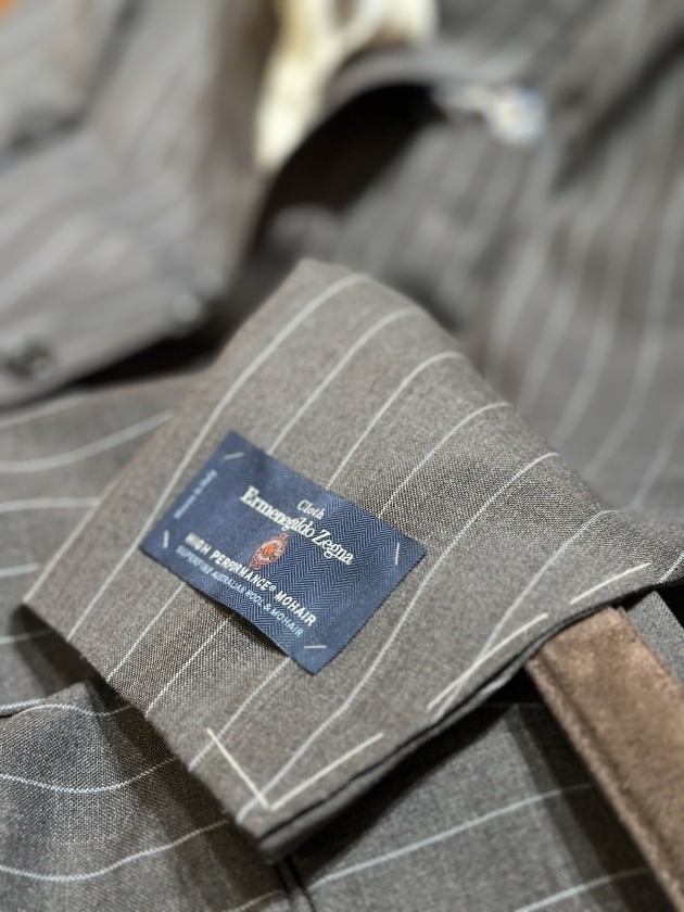 yoshamal】Ermenegildo Zegna ストライプ Ermenegildo Zegna