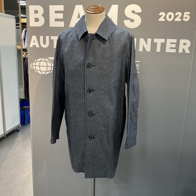 26SSご予約品】＜MACKINTOSH＞ DUNKELD SHORT デニムステンカラー