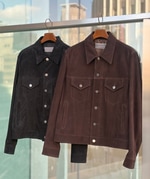 ＜QUATTROCCHI（クアトロッキ）＞上品さを日常に落とし込む。ゴートスエードのトラッカージャケット