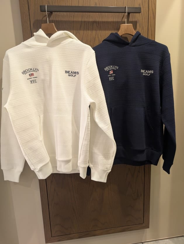 モダンなニットフーディー｜ビームス ゴルフ 京都髙島屋S.C.店｜BEAMS