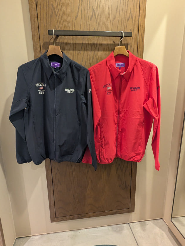 撥水ストレッチ機能あり！長く使えるブルゾン｜ビームス ゴルフ 京都髙