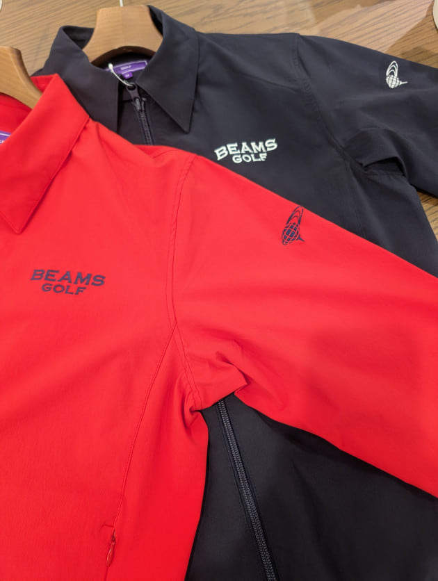 撥水ストレッチ機能あり！長く使えるブルゾン｜ビームス ゴルフ 京都髙