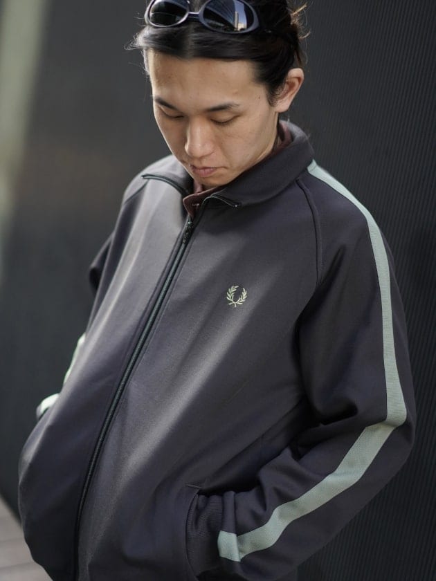 FRED PERRY(フレッドペリー)】別注トラックジャケット26ssサイズ・着用