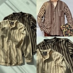 1年ぶりのバンドカラーシャツ