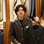 BEAMS F（ビームスF）BEAMS F EXCLUSIVE FABRIC ウール ブラックスーツ